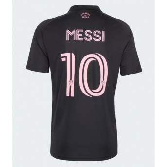 Billige Fotballdrakt Inter Miami Lionel Messi #10 Replika Bortedrakt 2026-27 Kortermet